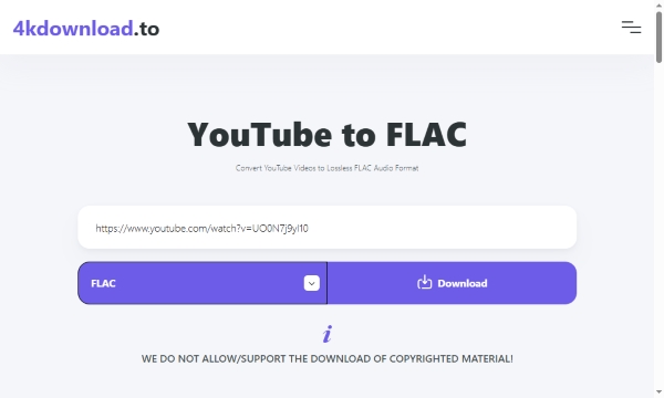 free youtube to flac converter online 4kdownload