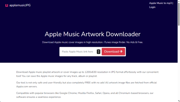 aapl music artwork downloader