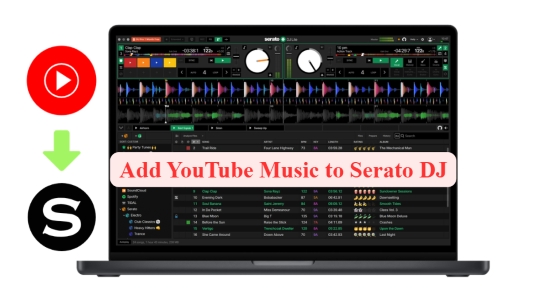 how to add youtube music to serato dj