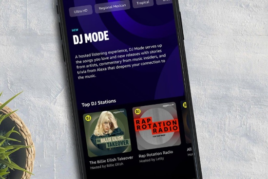 amazon music dj mode