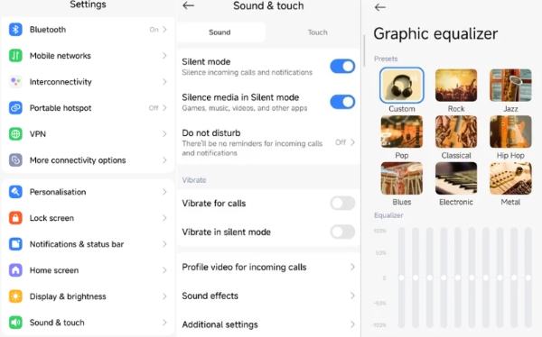built in eq for soundcloud on android
