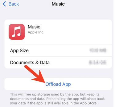 clear apple music cache on iphone