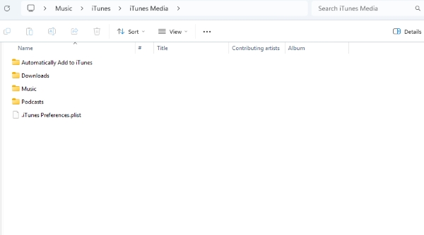 navigate to automatically add to itunes folder on computer