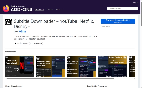 download netflix subtitles free via extension cc subtitle downloader