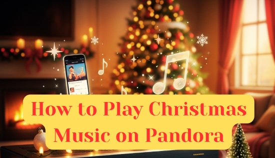 how to play christmas music on pandora