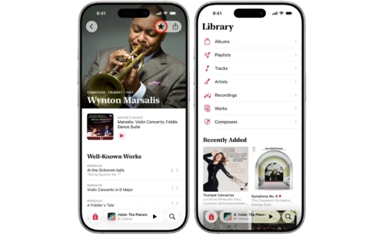 how to collect apple music classical recording