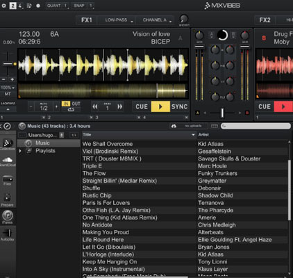add apple music to cross dj from itunes