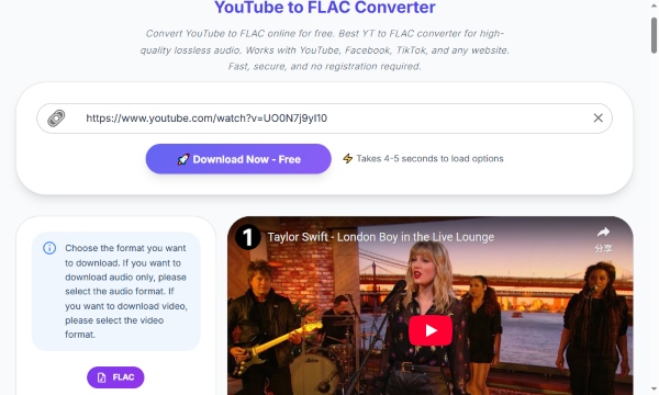 free online youtube to flac downloader cutyt