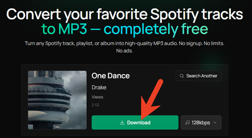 use spoticatch to download spotify music