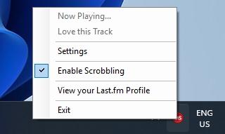 enable apple music scrobbling feature last fm windows desktop scrobbler