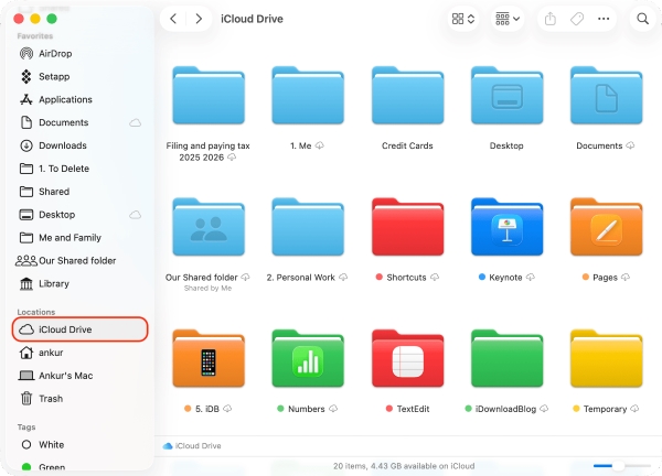 upload downloaded amazon music to ipad via icloud drive