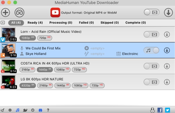mediahuman youtube music downloader pc