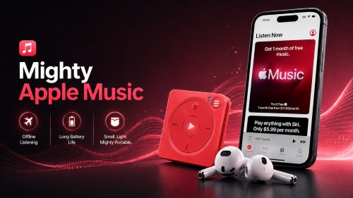 how to use apple music on mighty