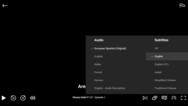 get netflix subtitles download on netflix app