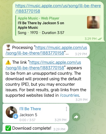 telegram pink music bot