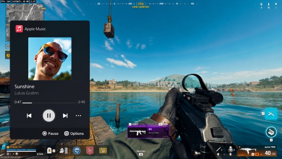 how to play apple music on ps5 while playing games
