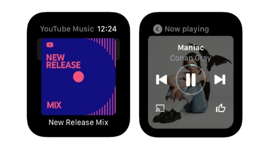 play youtube music on apple watch online