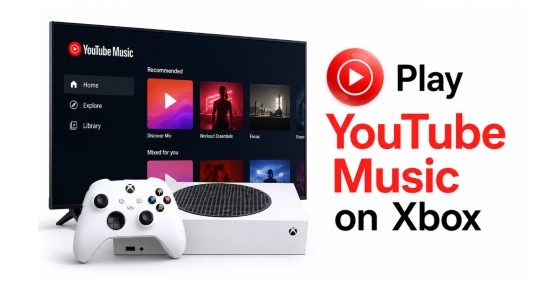 how to play youtube music on xbox
