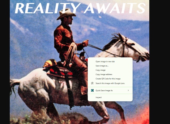 save apple music artwork via browser save image as button