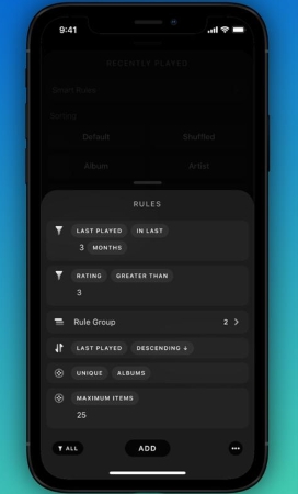 get apple music scrobbled via marvis pro on ios device