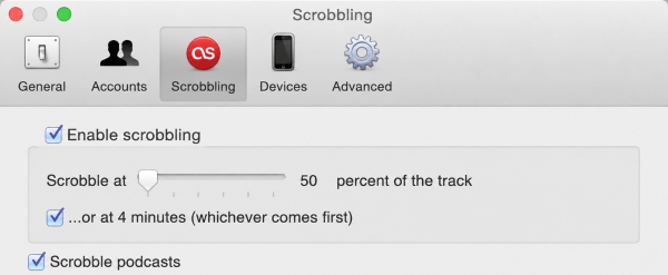 enable scrobbling features on mac last fm scrobbler