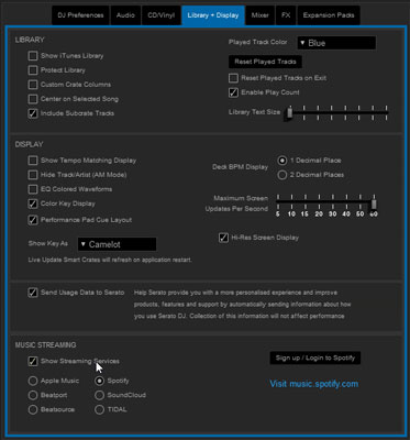 connect spotify to serato dj online