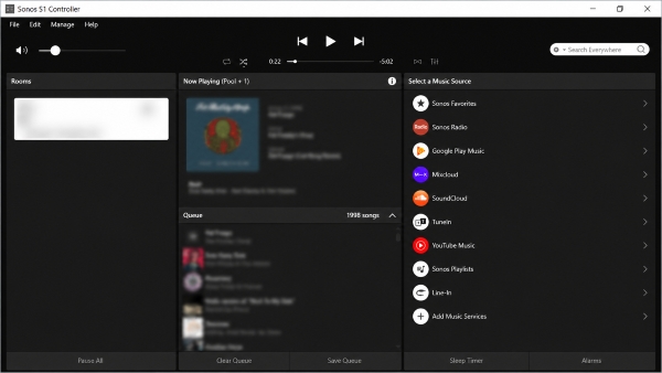 connect and stream youtube music to sonos on computer