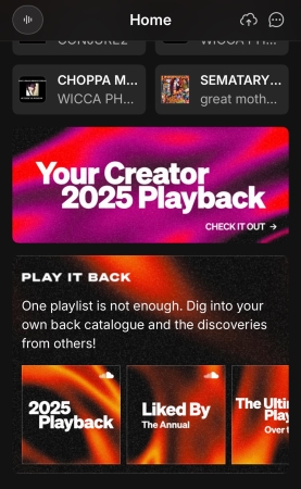 soundcloud creator playback 2025
