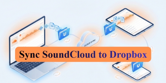 how to connect soundcloud to dropbox