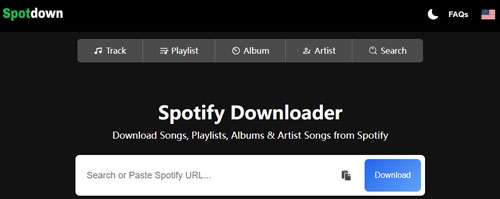 download spotify music via spotdown
