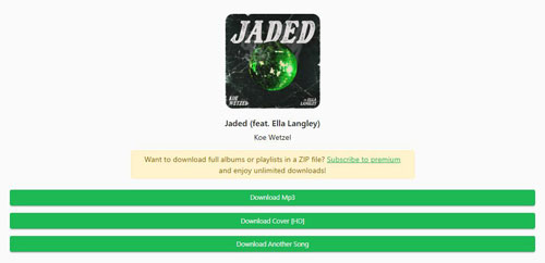 spotidown app download option