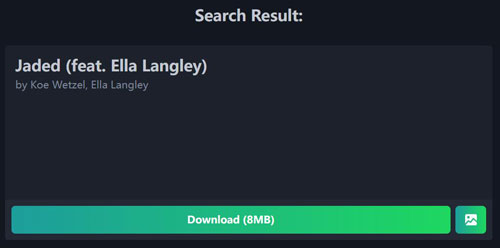 spotidown co search result