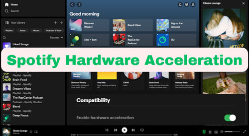 what is spotify hardware acceleration