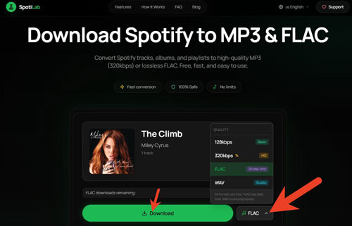 download spotify to flac online via spotilab
