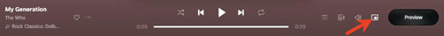 enable tidal mini player on windows and mac