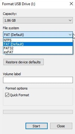 usb system type