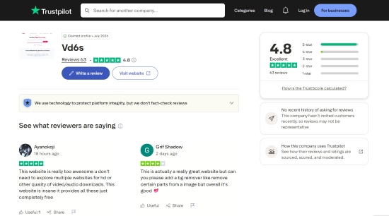 vd6s review on trustpilot