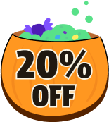 20 percent off