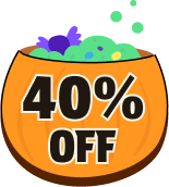 40 percent off