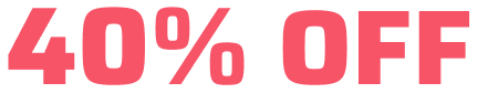 40% OFF