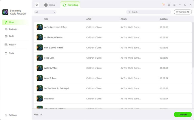 download music from qobuz using audfree qobuz ripper